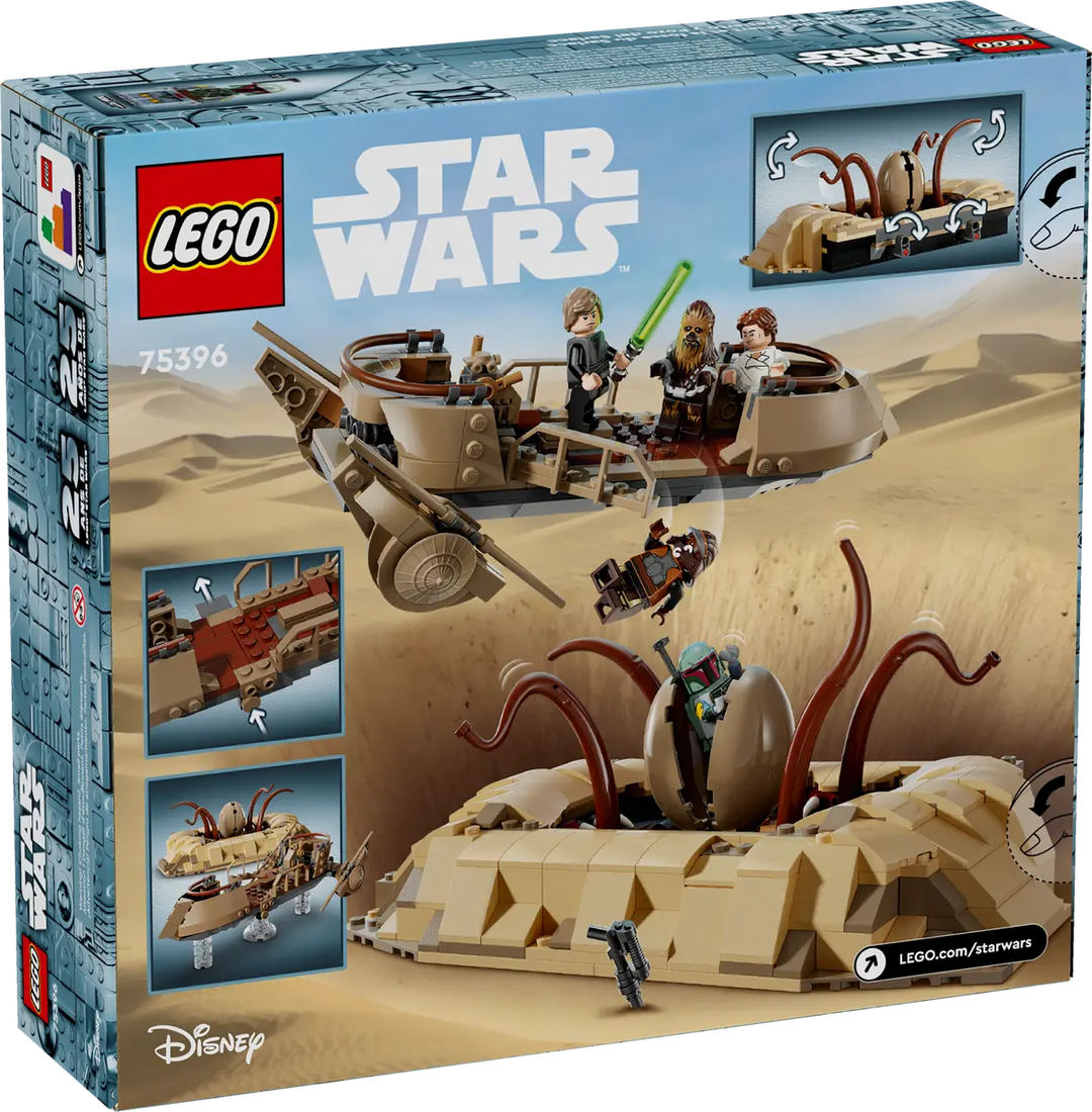 LEGO® Star Wars™ Desert Skiff & Sarlacc Pit 75396