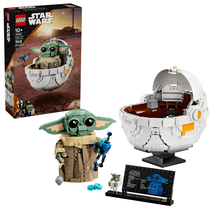 LEGO® Star Wars™ Grogu™ with Hover Pram 75403
