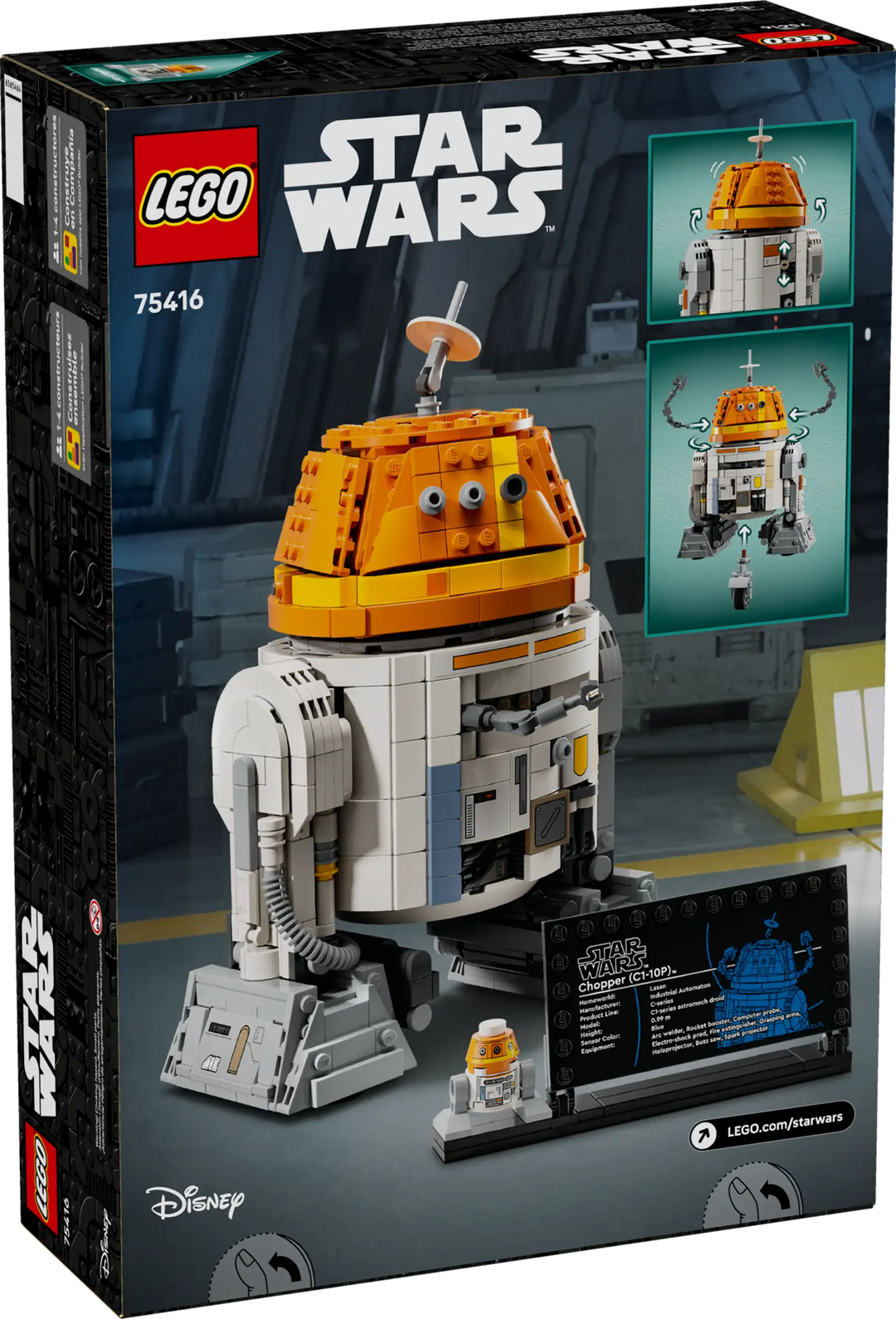 LEGO® Star Wars™ Chopper (C1-10P)™ Astromech Droid 75416