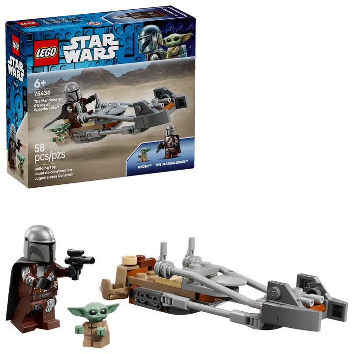 LEGO® Star Wars™ The Mandalorian & Grogu's Speeder Bike™ 75436