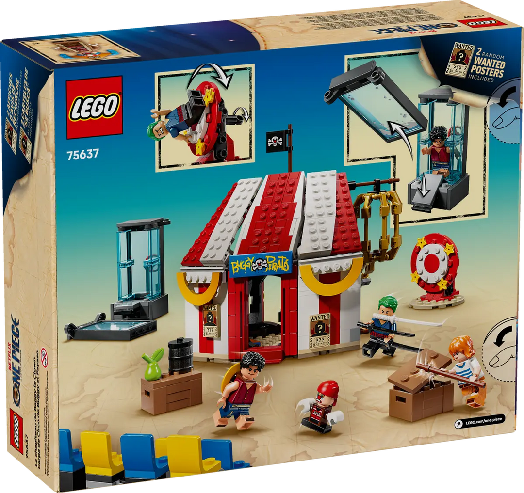 LEGO® One Piece Buggy the Clown's Circus Tent 75637