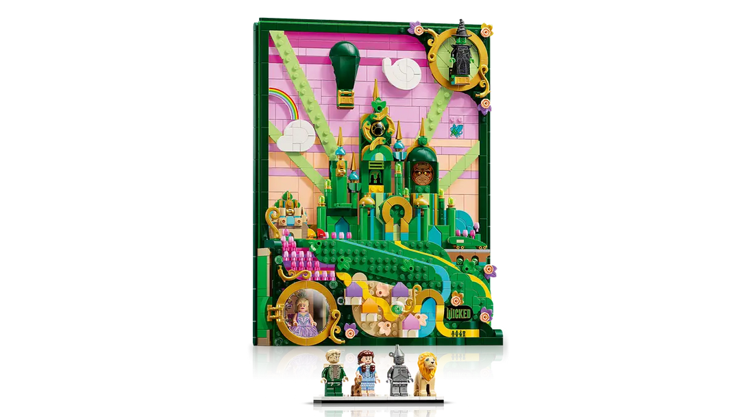 LEGO® Wicked Emerald City Wall Art 75685