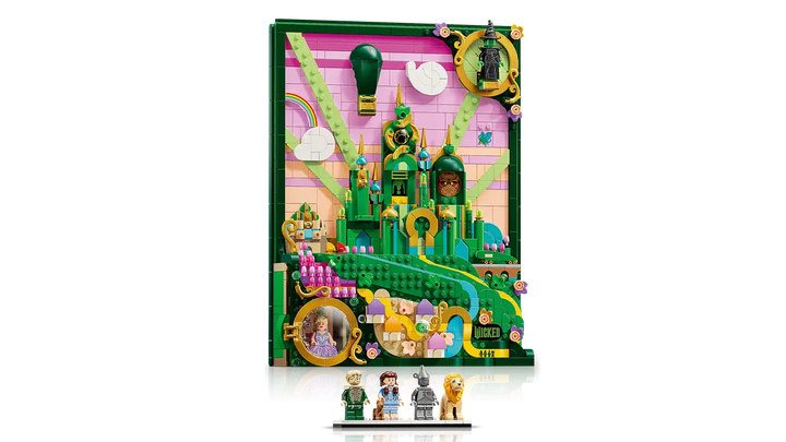 LEGO® Wicked Emerald City Wall Art 75685