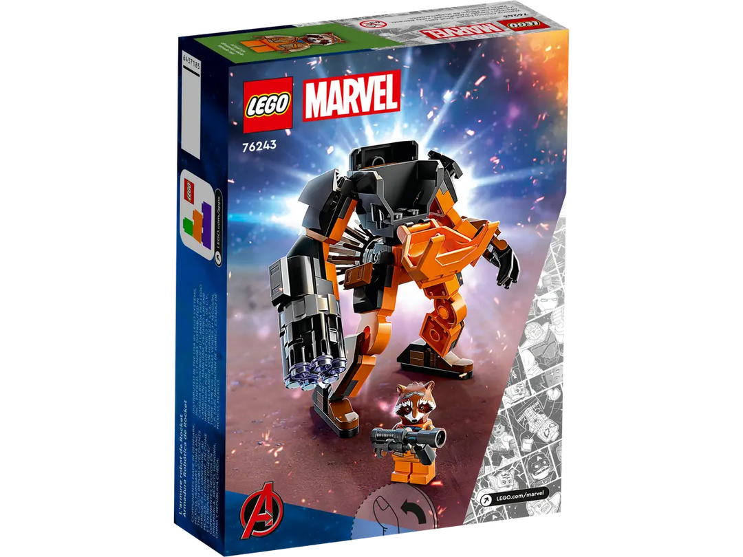 LEGO® Marvel Rocket Mech Armor 76243