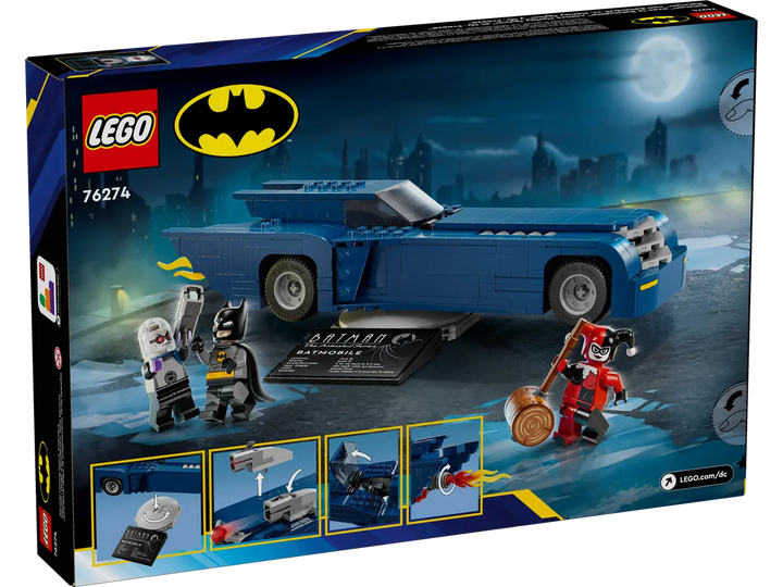 LEGO® Batman™ Batman™ with the Batmobile™ vs. Harley Quinn™ and Mr. Freeze™ 76274