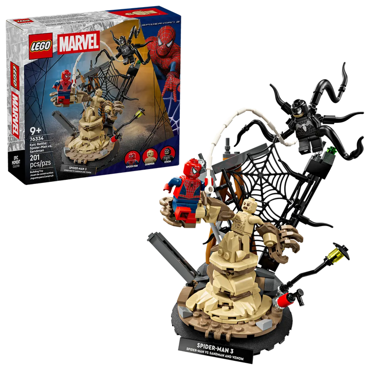 LEGO® Marvel Epic Battle: Spider-Man vs. Sandman 76334