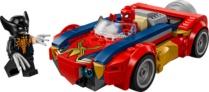 LEGO® Marvel Spider-Man Car vs. Venomized Wolverine 76336