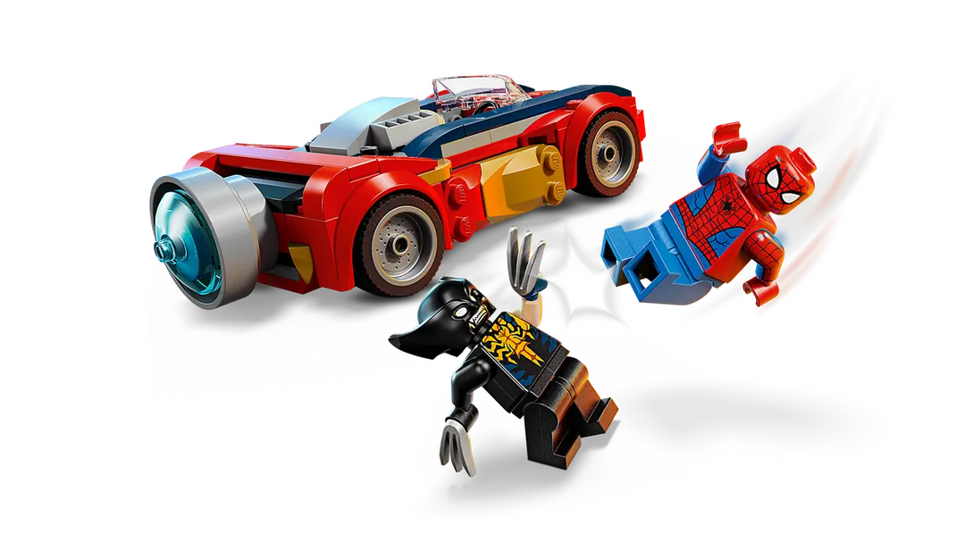 LEGO® Marvel Spider-Man Car vs. Venomized Wolverine 76336