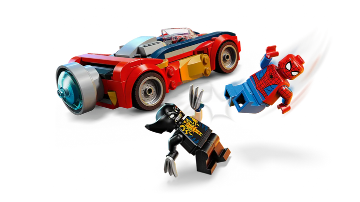 LEGO® Marvel Spider-Man Car vs. Venomized Wolverine 76336