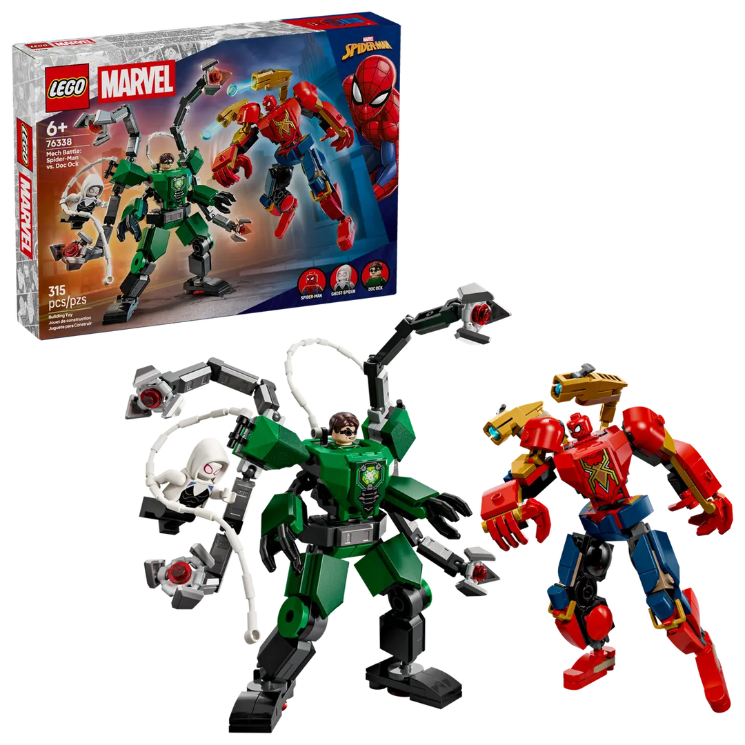 LEGO® Marvel Mech Battle: Spider-Man vs. Doc Ock 76338