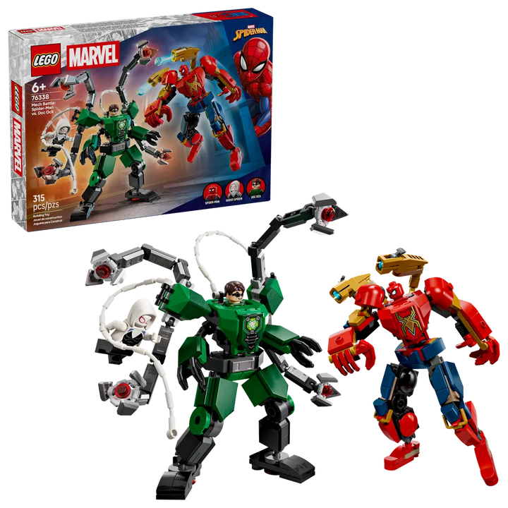 LEGO® Marvel Mech Battle: Spider-Man vs. Doc Ock 76338