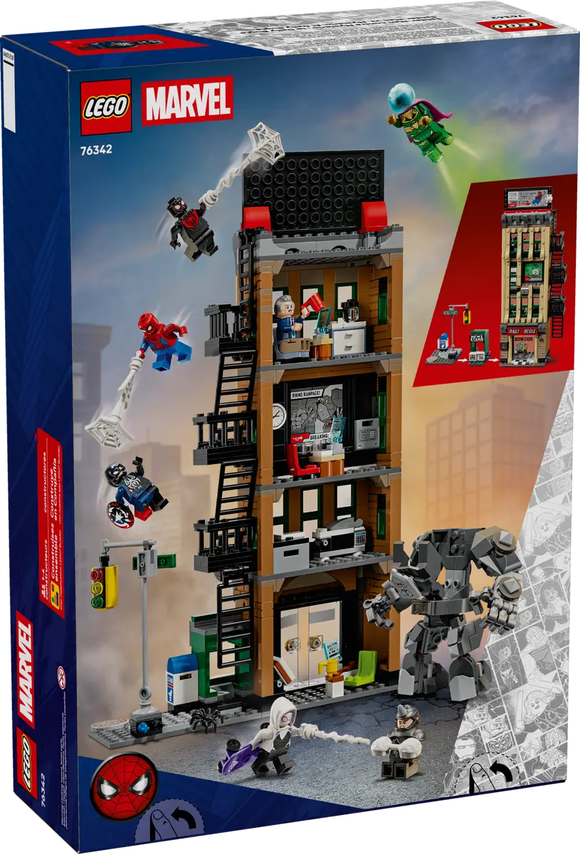LEGO® Marvel Spider-Man vs. Mysterio: The Daily Bugle 76342