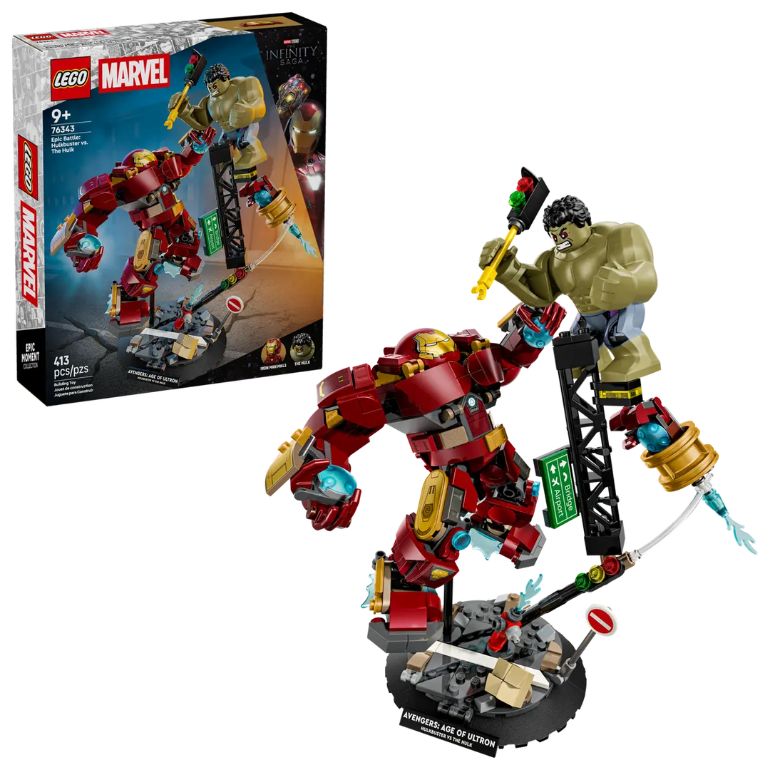 LEGO® Marvel Epic Battle: Hulkbuster vs. The Hulk 76343