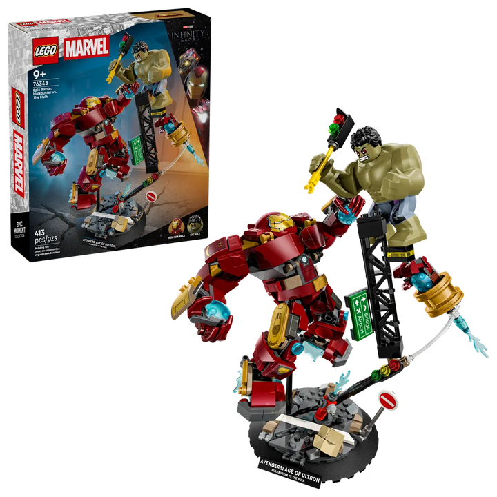 LEGO® Marvel Epic Battle: Hulkbuster vs. The Hulk 76343