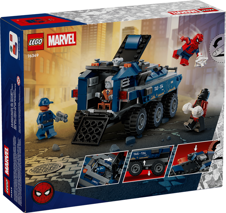 LEGO® Marvel Spider-Man Prison Transport Chase 76349