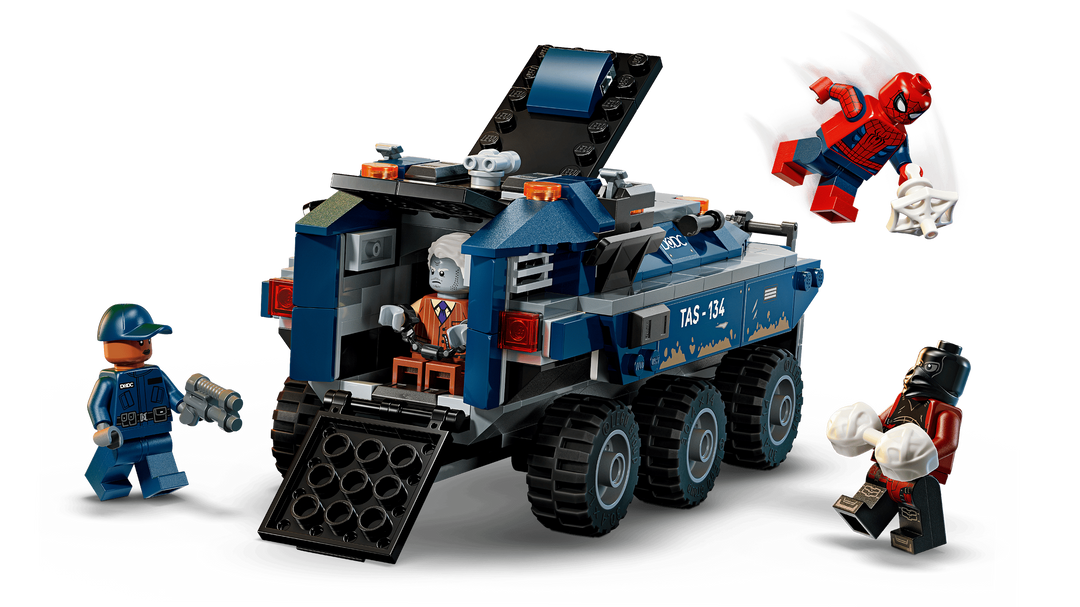 LEGO® Marvel Spider-Man Prison Transport Chase 76349