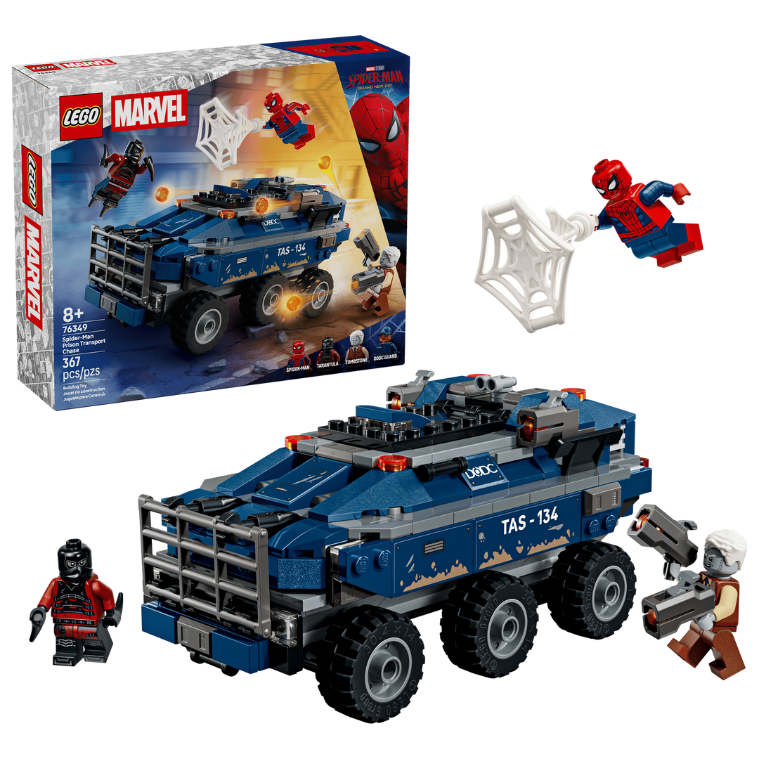 LEGO® Marvel Spider-Man Prison Transport Chase 76349