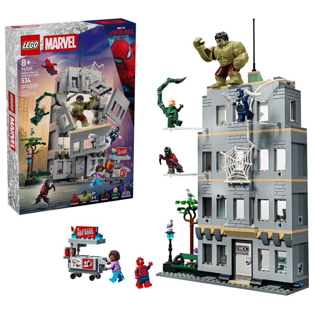 LEGO® Marvel Spider-Man Spider-Man vs. Hulk Epic Clash 76350