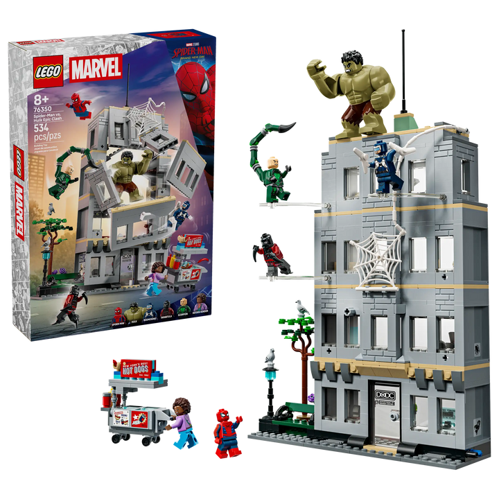 LEGO® Marvel Spider-Man Spider-Man vs. Hulk Epic Clash 76350