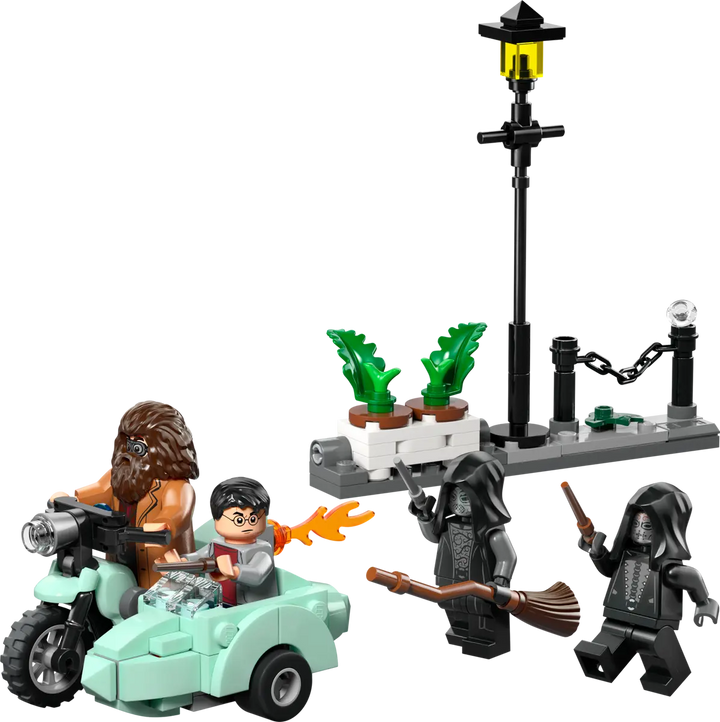 LEGO® Harry Potter™ Hagrid™ & Harry's Privet Drive Escape 76459