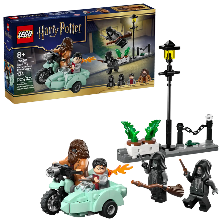 LEGO® Harry Potter™ Hagrid™ & Harry's Privet Drive Escape 76459
