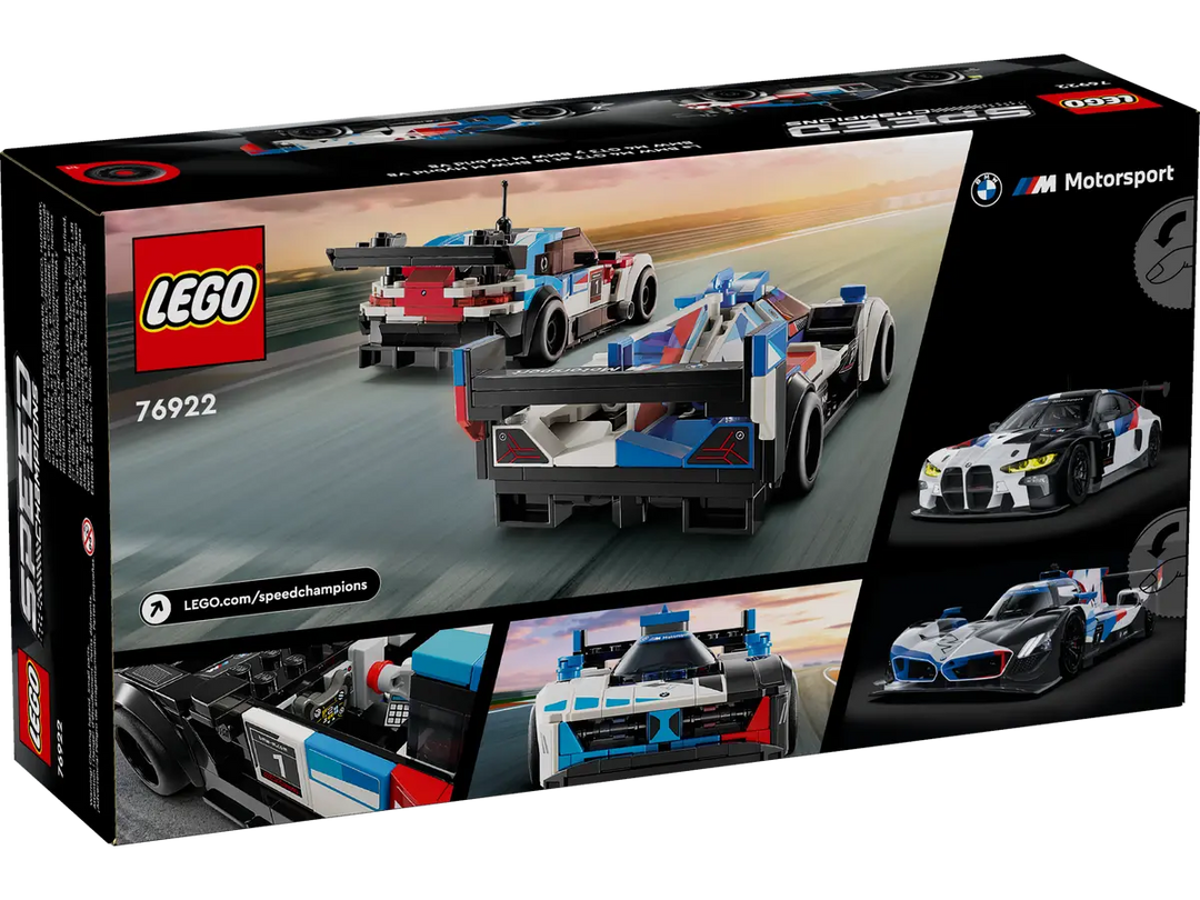 LEGO® Speed Champions BMW M4 GT3 & BMW M Hybrid V8 Race Cars 76922