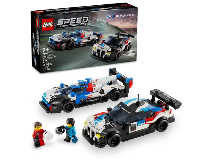 LEGO® Speed Champions BMW M4 GT3 & BMW M Hybrid V8 Race Cars 76922