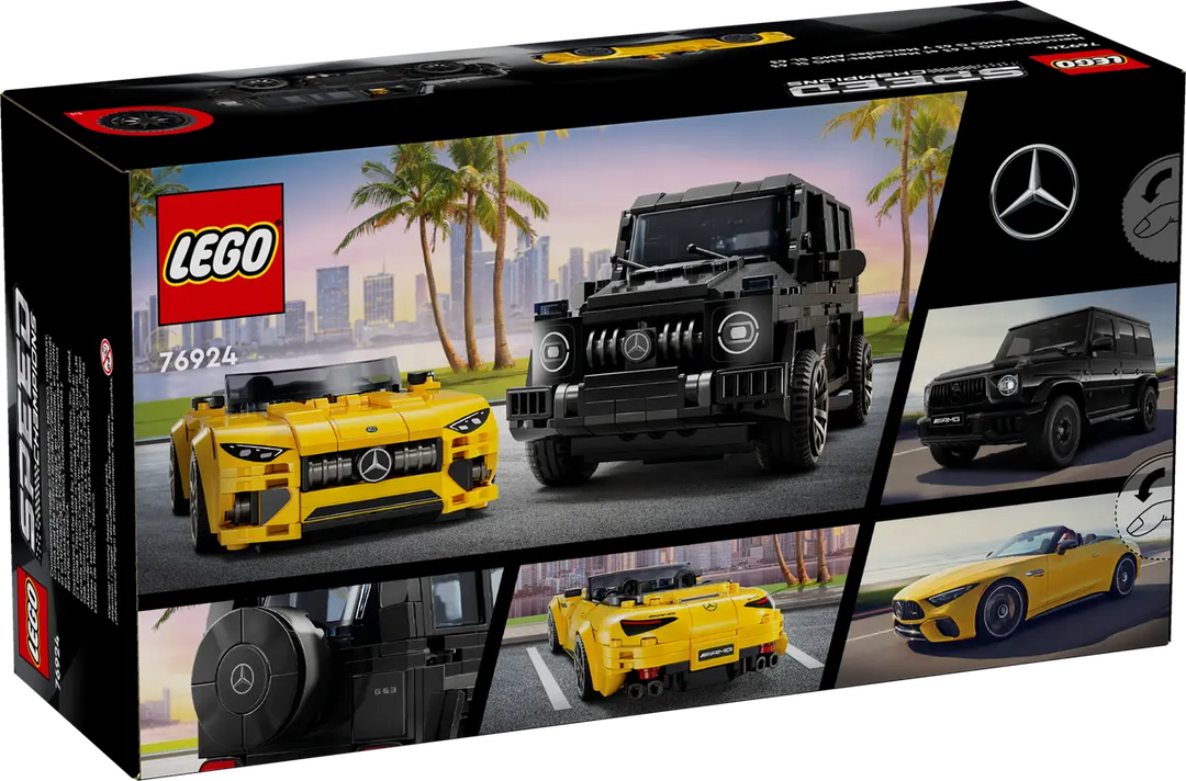 LEGO® Speed Champions Mercedes-AMG G 63 & Mercedes-AMG SL 63 76924 LEGO® Speed Champions Mercedes-AMG G 63 & Mercedes-AMG SL 63 76924