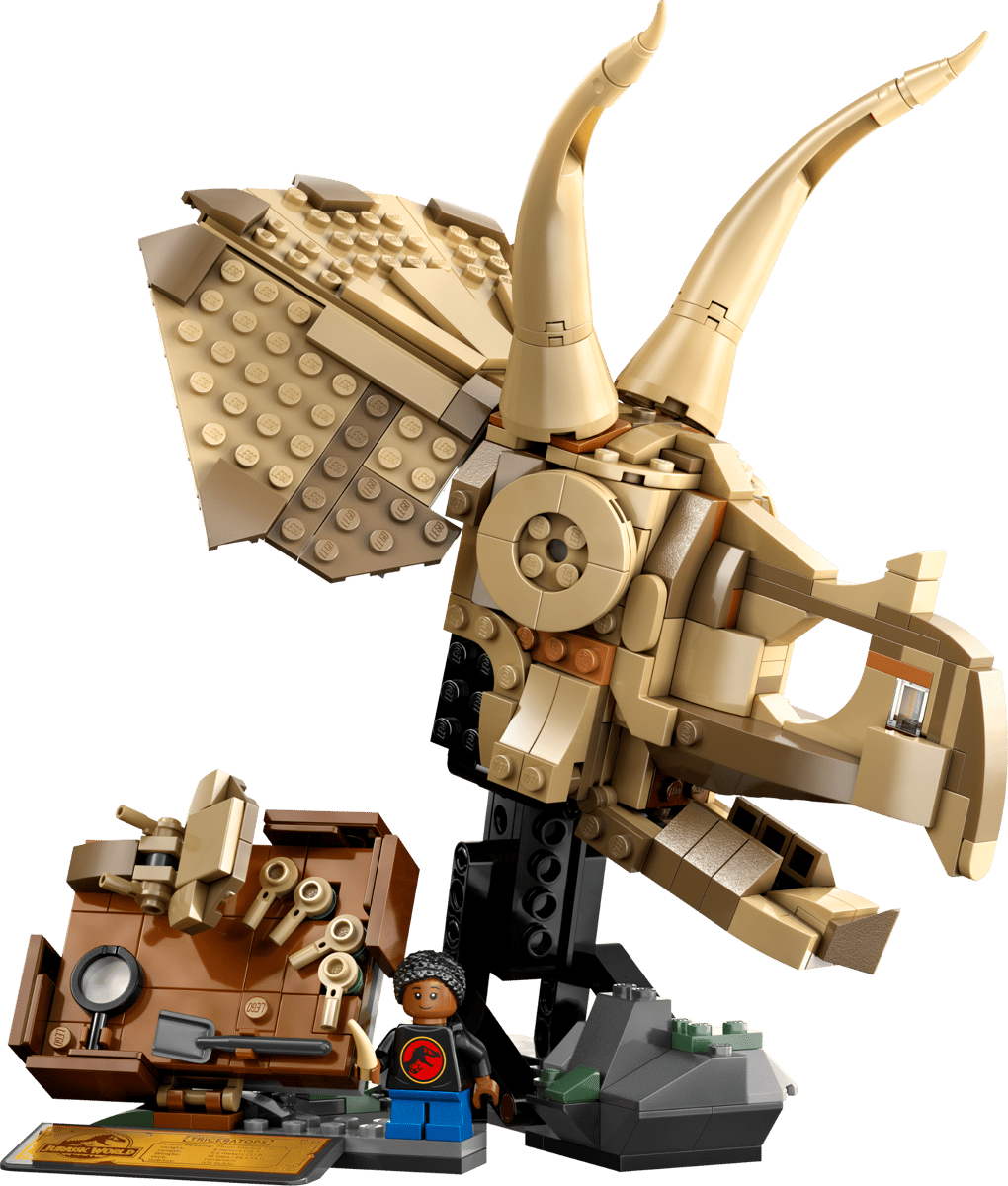 LEGO® Jurassic World™ Dinosaur Fossils: Triceratops Skull 76969