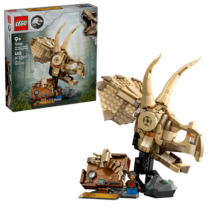 LEGO® Jurassic World™ Dinosaur Fossils: Triceratops Skull 76969