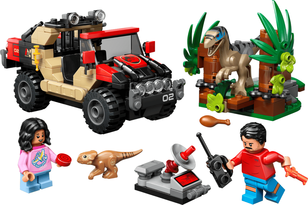LEGO® Jurassic World™ Raptor Off-Road Escape 76972