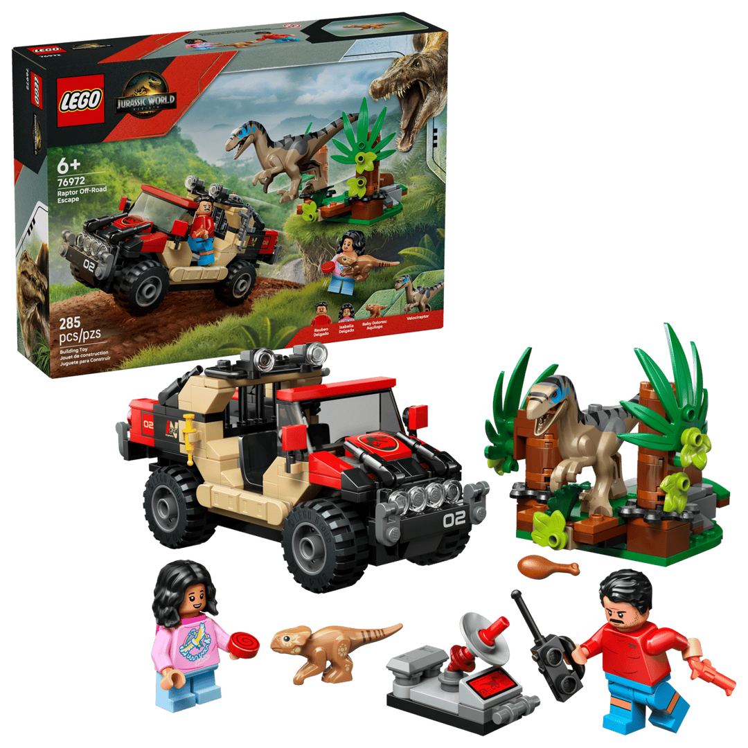 LEGO® Jurassic World™ Raptor Off-Road Escape 76972