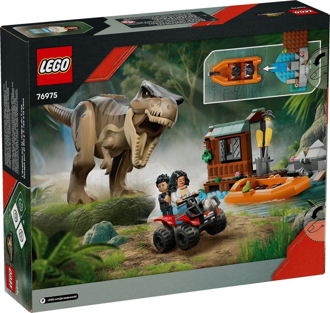 LEGO® Jurassic World™ T. rex River Escape 76975