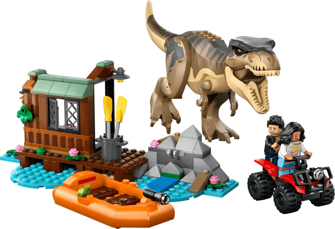 LEGO® Jurassic World™ T. rex River Escape 76975