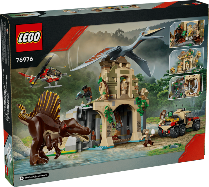 LEGO® Jurassic World™ Spinosaurus & Quetzalcoatlus Air Mission 76976
