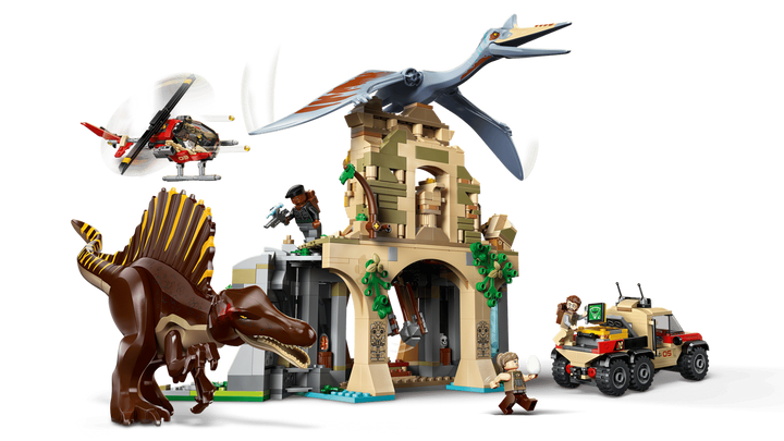 LEGO® Jurassic World™ Spinosaurus & Quetzalcoatlus Air Mission 76976