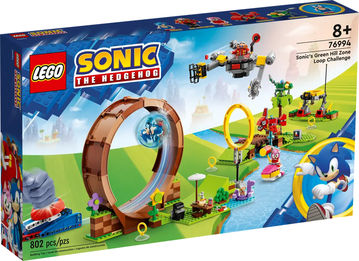 LEGO® Sonic the Hedgehog™ Sonic's Green Hill Zone Loop Challenge 76994