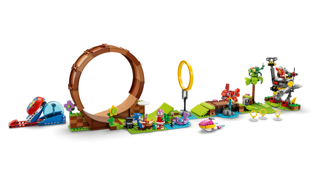 LEGO® Sonic the Hedgehog™ Sonic's Green Hill Zone Loop Challenge 76994