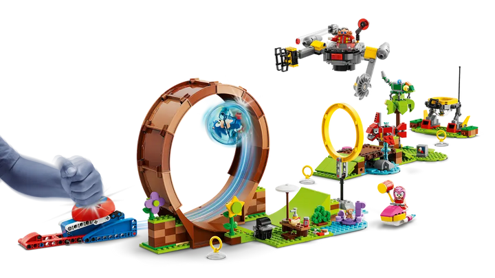 LEGO® Sonic the Hedgehog™ Sonic's Green Hill Zone Loop Challenge 76994