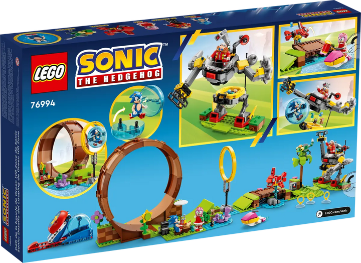 LEGO® Sonic the Hedgehog™ Sonic's Green Hill Zone Loop Challenge 76994