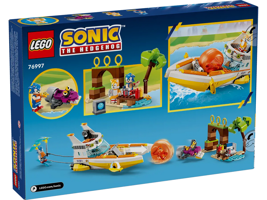 LEGO® Sonic the Hedgehog™ Tails' Adventure Boat 76997