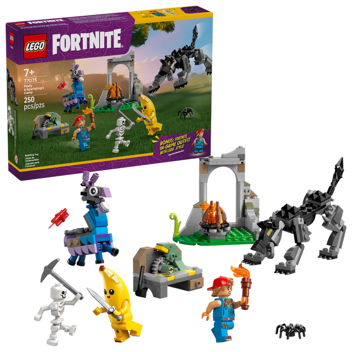 LEGO® Fortnite Peely & Sparkplug's Camp 77075
