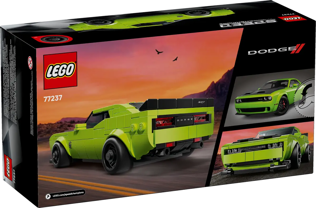 LEGO® Speed Champions Dodge Challenger SRT Hellcat Sports Car 77237