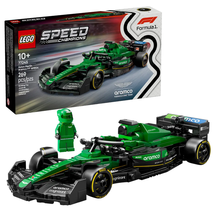 LEGO® Speed Champions Aston Martin Aramco F1® AMR24 Race Car 77245