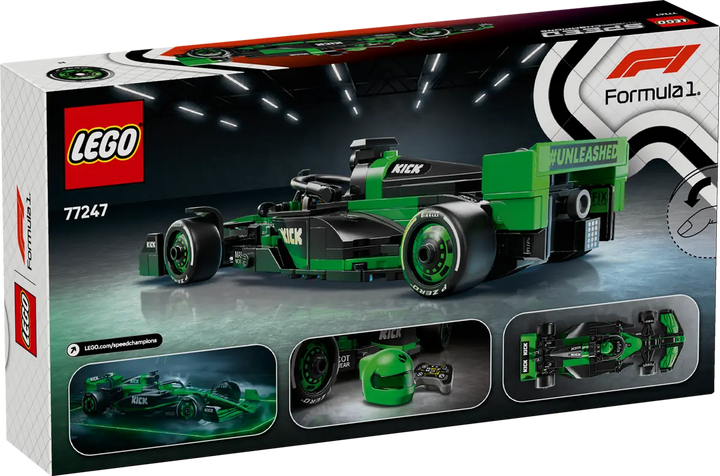 LEGO® Speed Champions KICK Sauber F1® Team C44 Race Car 77247