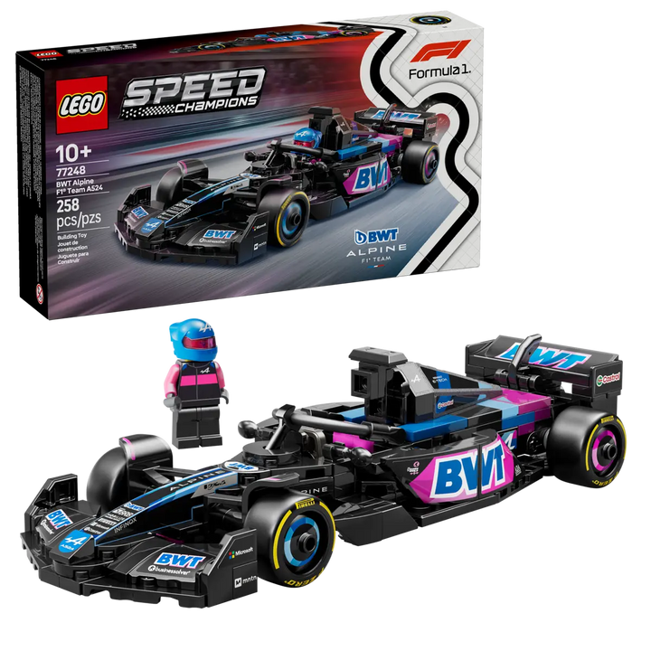 LEGO® Speed Champions BWT Alpine F1® Team A524 Race Car 77248