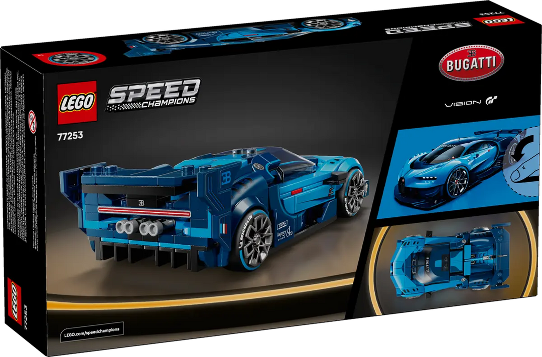 LEGO® Speed Champions Bugatti Vision GT Hyper Sports Car 77253