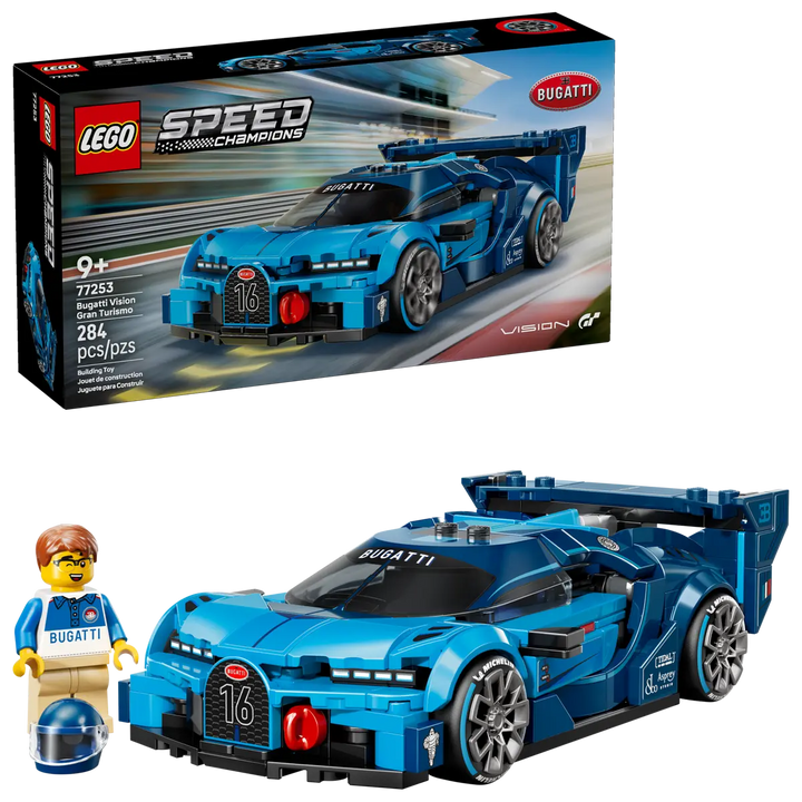 LEGO® Speed Champions Bugatti Vision GT Hyper Sports Car 77253