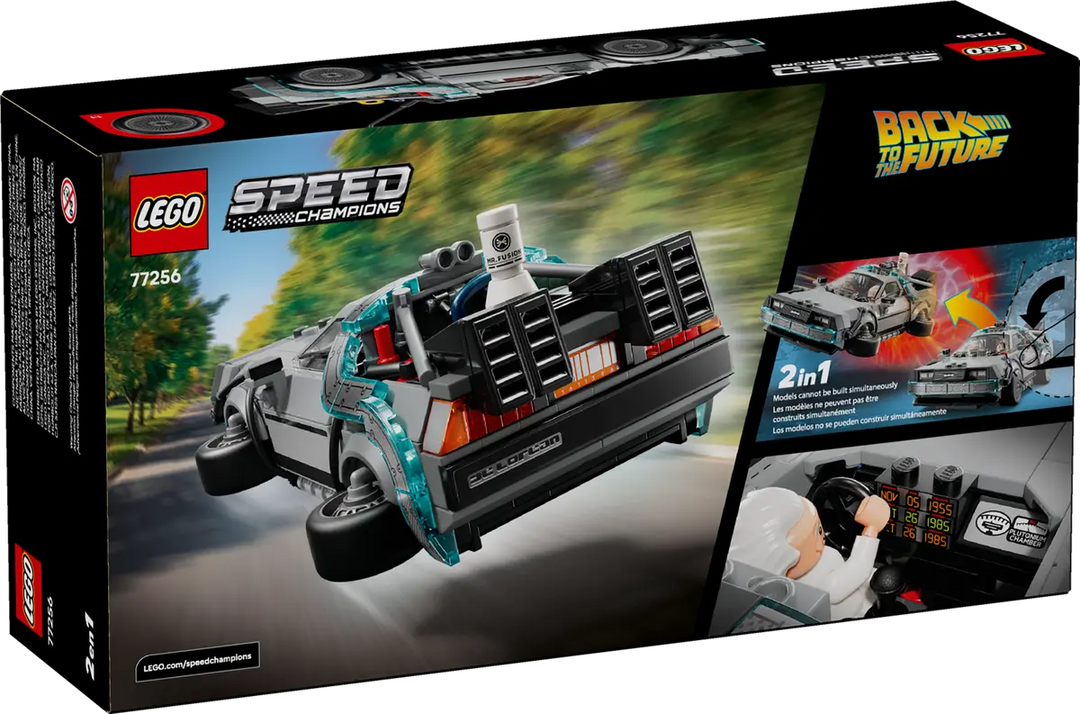 LEGO® Speed Champions Time Machine from Back to the Future 77256