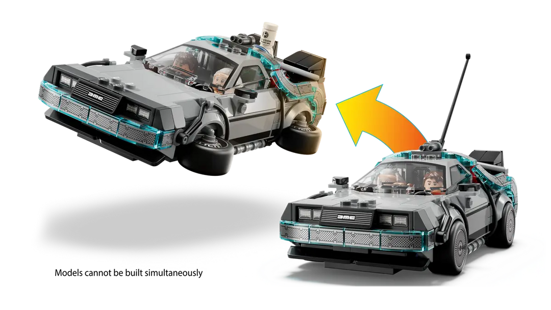 LEGO® Speed Champions Time Machine from Back to the Future 77256